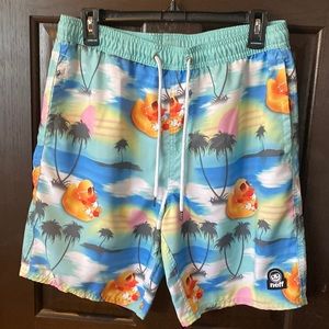 MENS NEFF SWIM TRUNKS